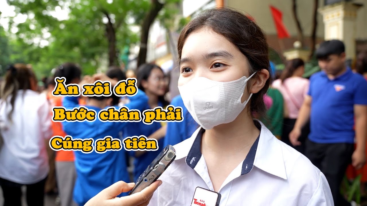 Thí sinh ăn xôi đỗ, cúng gia tiên mong đạt điểm cao thi tốt nghiệp THPT | Tiền Phong TV