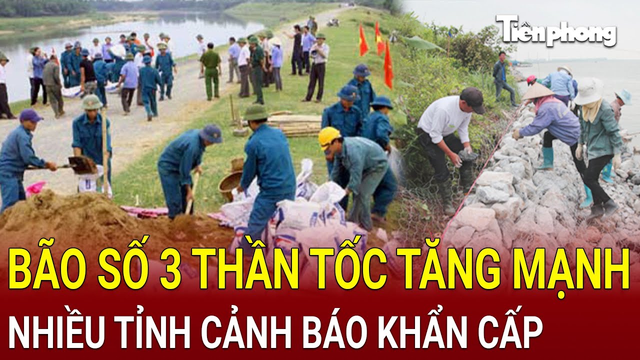 Bản tin thời sự 4/9: Bão số 3 thần tốc tăng mạnh, gió lốc kinh hoàng, nhiều tỉnh cảnh báo khẩn cấp