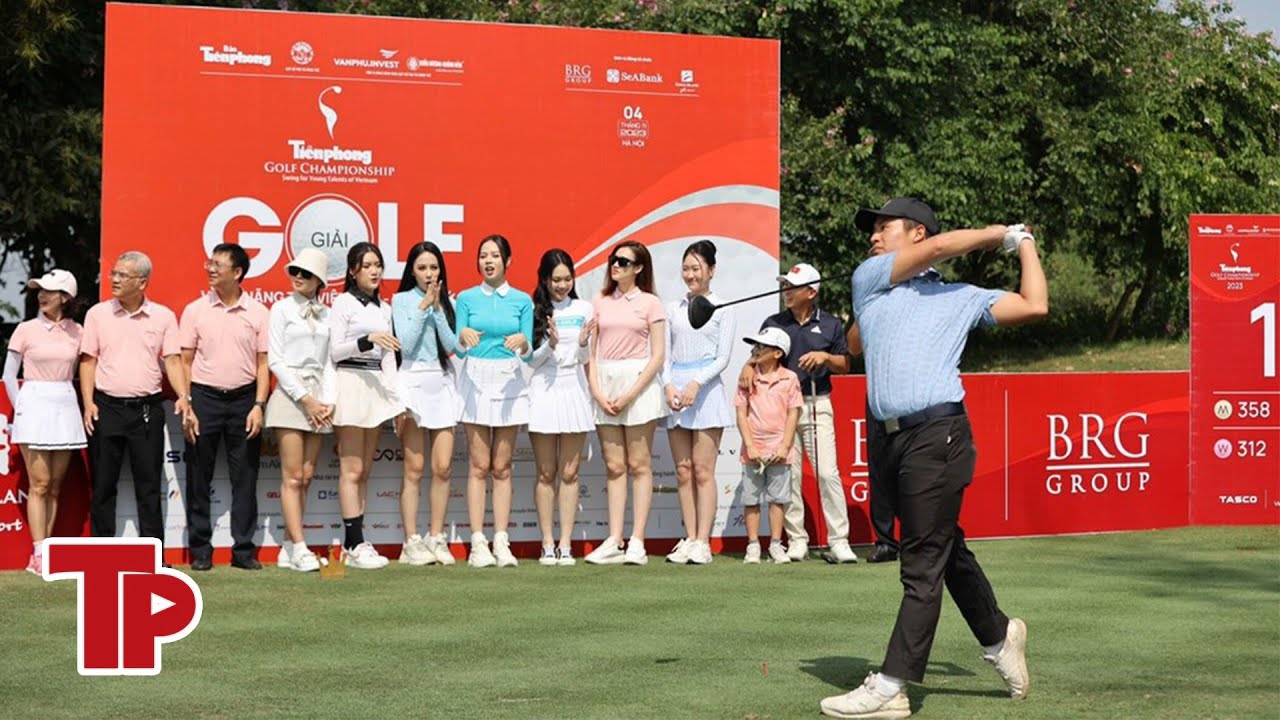 Cú phát bóng khai mạc Giải Tiền Phong Golf Championship 2023 | Tiền Phong TV