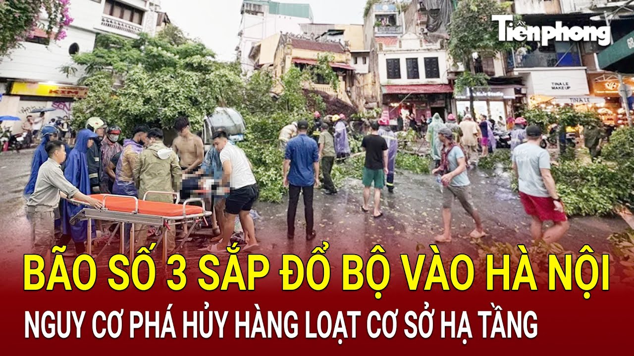 Bản tin thời sự 7/9: Bão số 3 sắp đổ bộ vào Hà Nội sau khi “tàn phá” Quảng Ninh, nguy cơ khủng khiếp