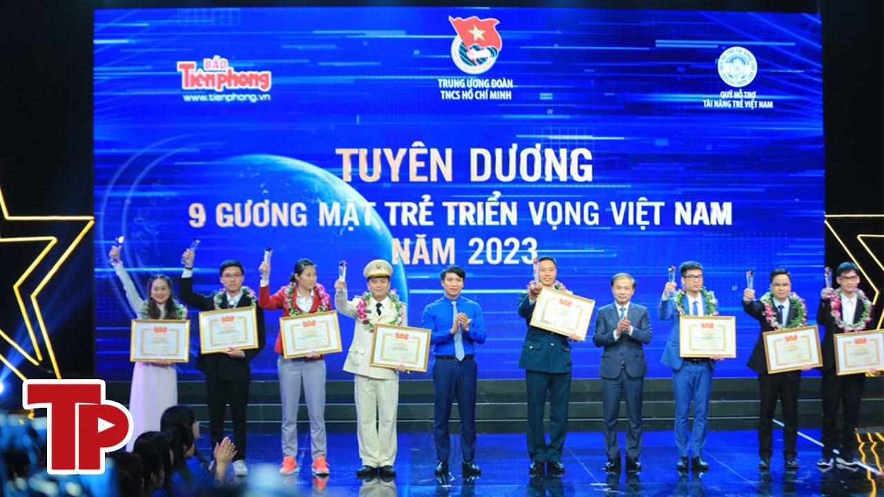 Tuyên dương 9 Gương mặt trẻ Việt Nam triển vọng năm 2023 |Tiền Phong TV