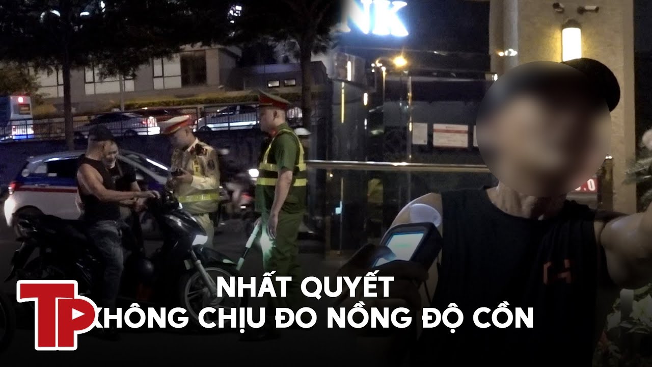 Người đàn ông bỏ lại xe và con gái khi bị cảnh sát kiểm tra nồng độ cồn | Tiền Phong TV