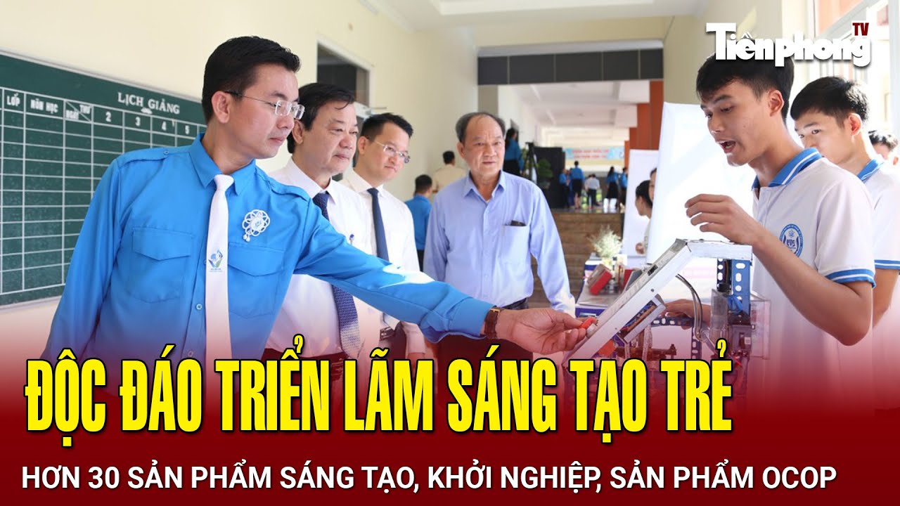 Độc đáo triển lãm sáng tạo trẻ của thanh niên Đà Nẵng | Tiền Phong TV