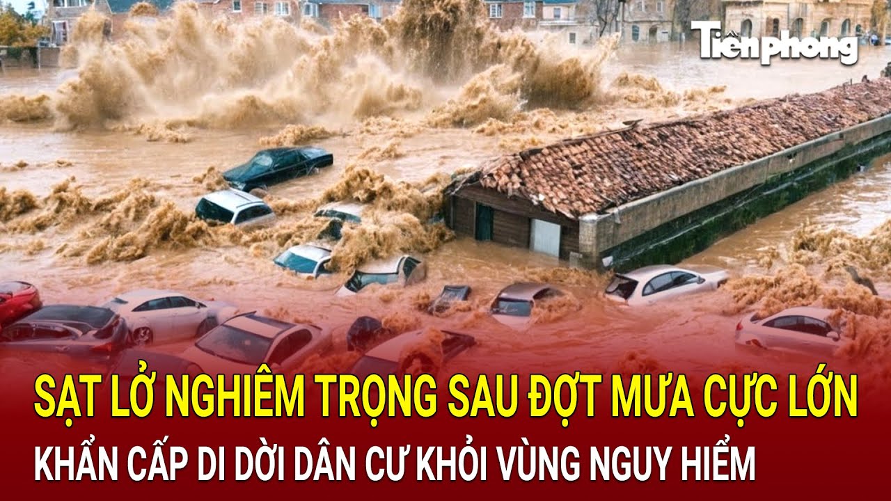 Quảng Ninh: Sạt lở nghiêm trọng sau đợt mưa cực lớn, khẩn cấp di dời dân cư khỏi vùng nguy hiểm