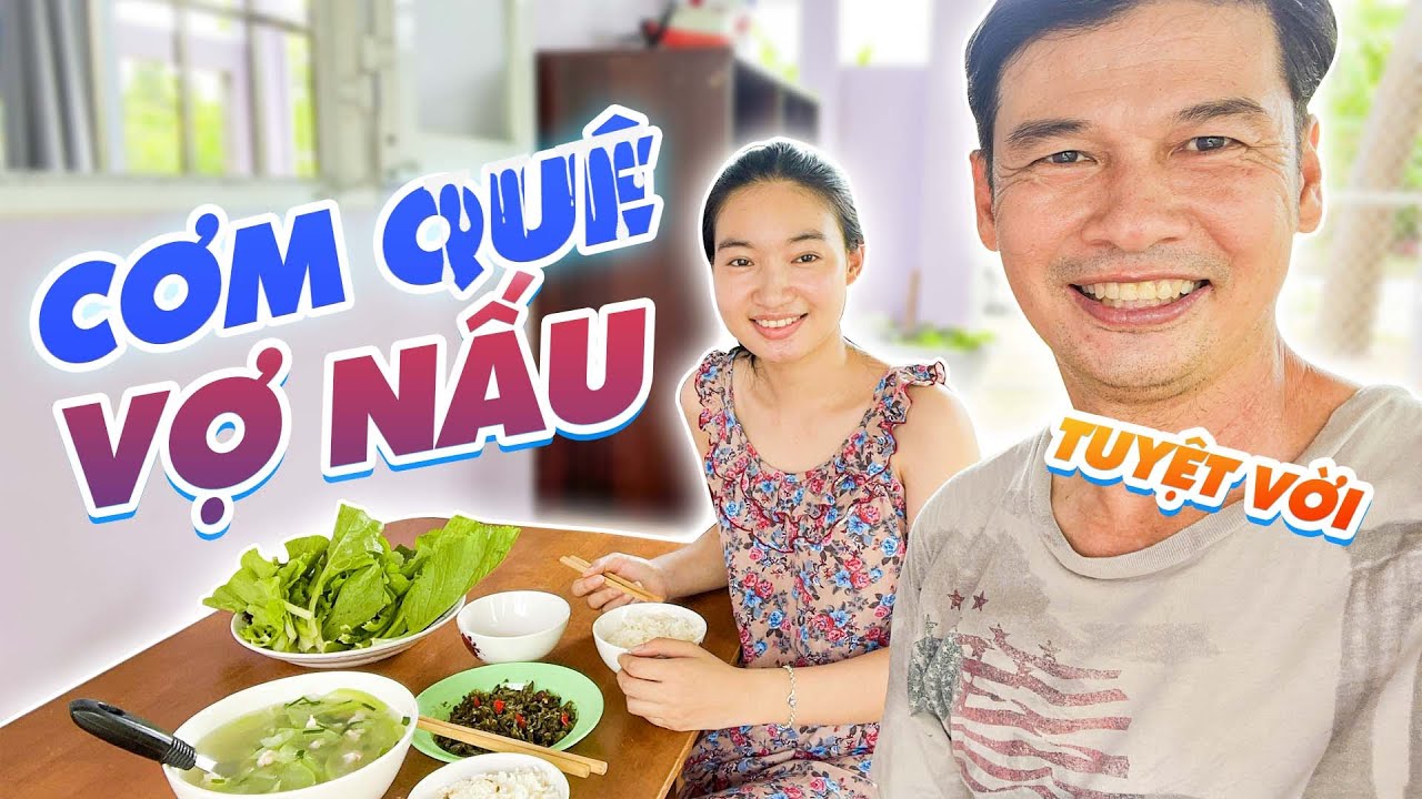 Ngọc Thưởng trổ tài nấu canh bầu hái trong vườn cho Tiết Cương ăn cơm trưa