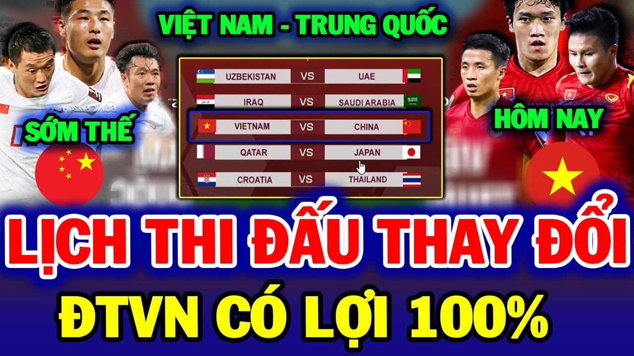 Lịch Trực Tiếp Bóng Đá Hôm Nay: Việt Nam - Trung Quốc | Trần Quyết Chiến căn dặn HLV Troussier