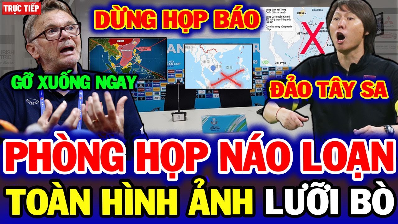 Họp Báo Náo Loạn: HLV Trung Quốc Cực Láo, Khẳng Định mất dạy về Đường Lưỡi Bò | Troussier Phẫn nộ