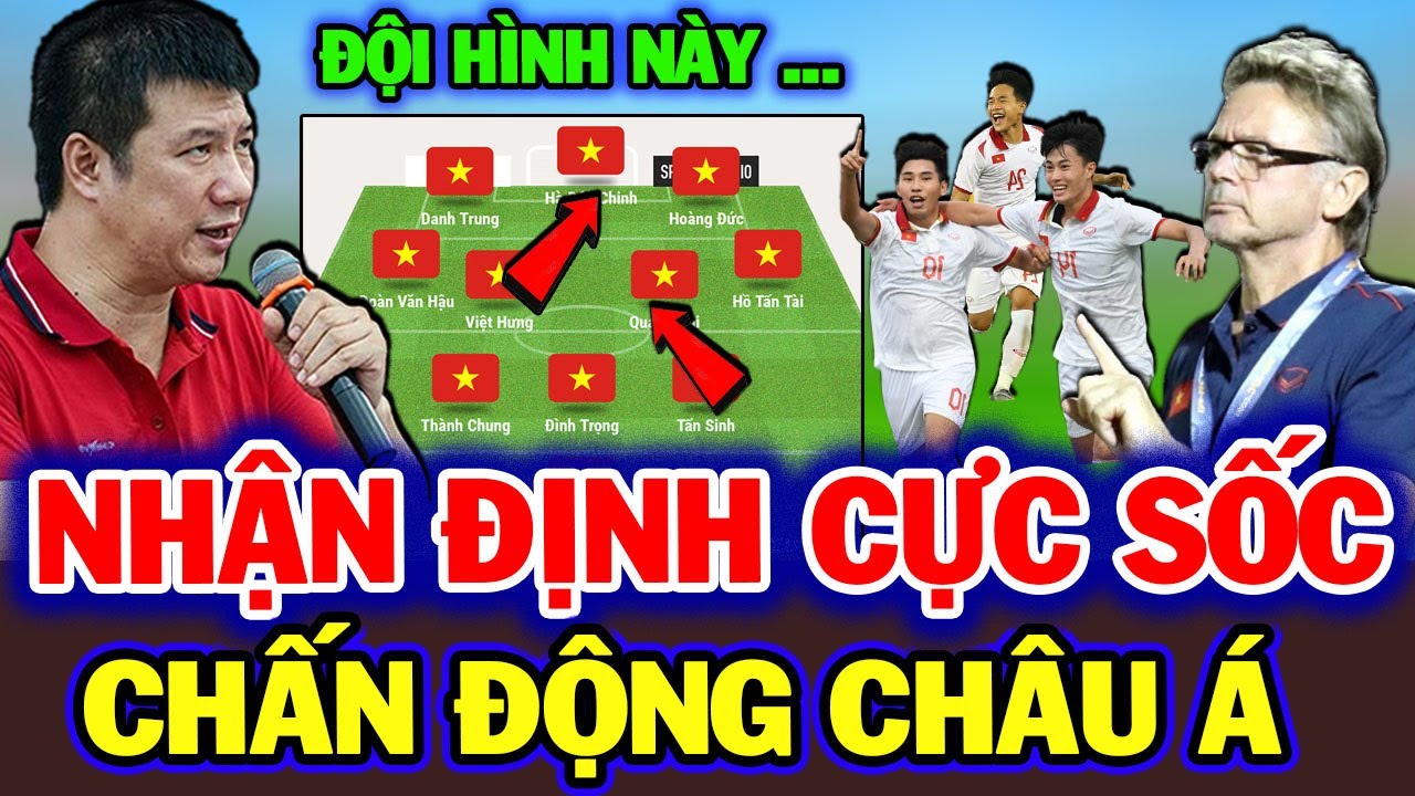 BLV Quang Huy Nhận Định Sốc Trận U23 Việt Nam, Làm Lộ Bài HLV Troussier, Nhm Ngỡ Ngàng