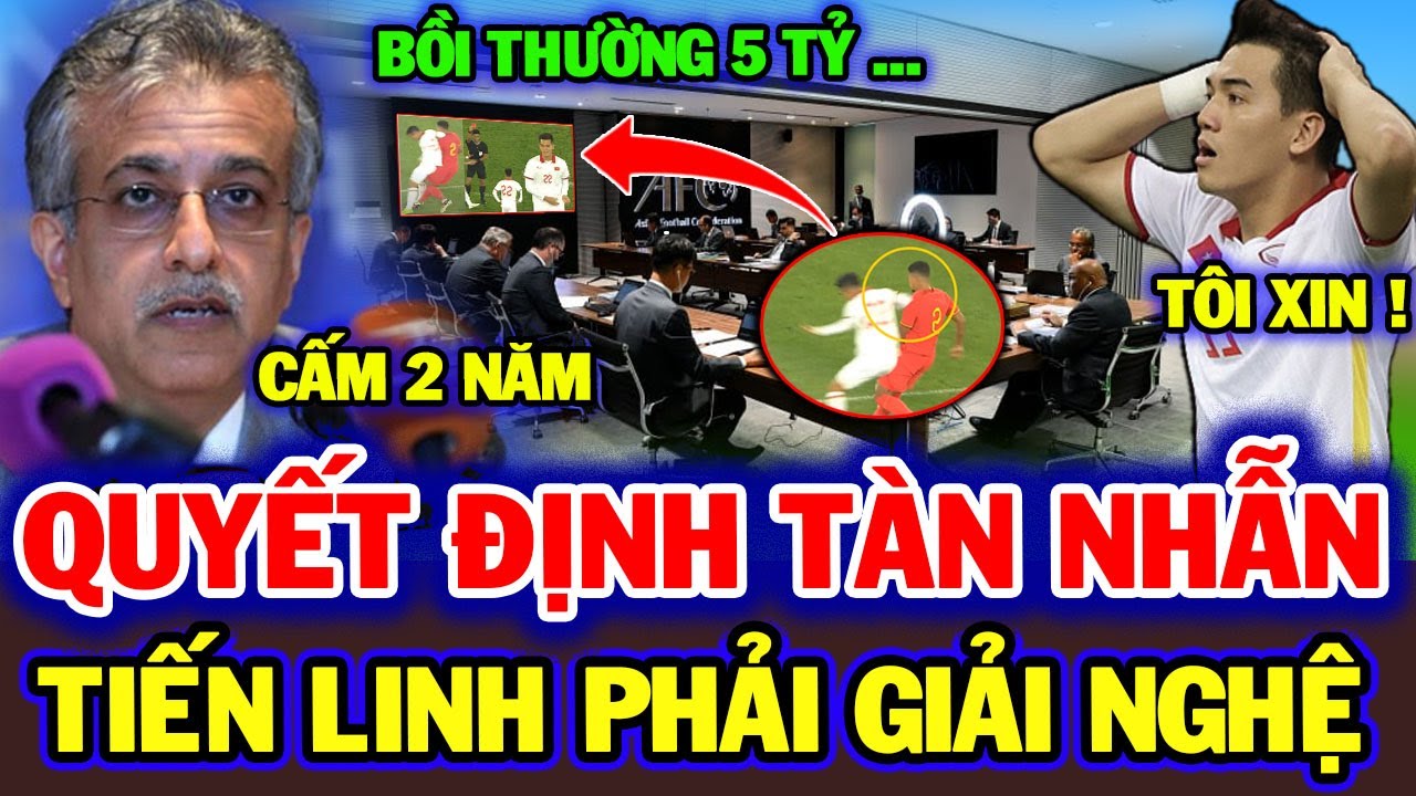 FIFA ra quyết định tàn nhẫn với Tiến Linh, báo Trung Quốc hả hê vì hình phạt, NHM ngỡ ngàng