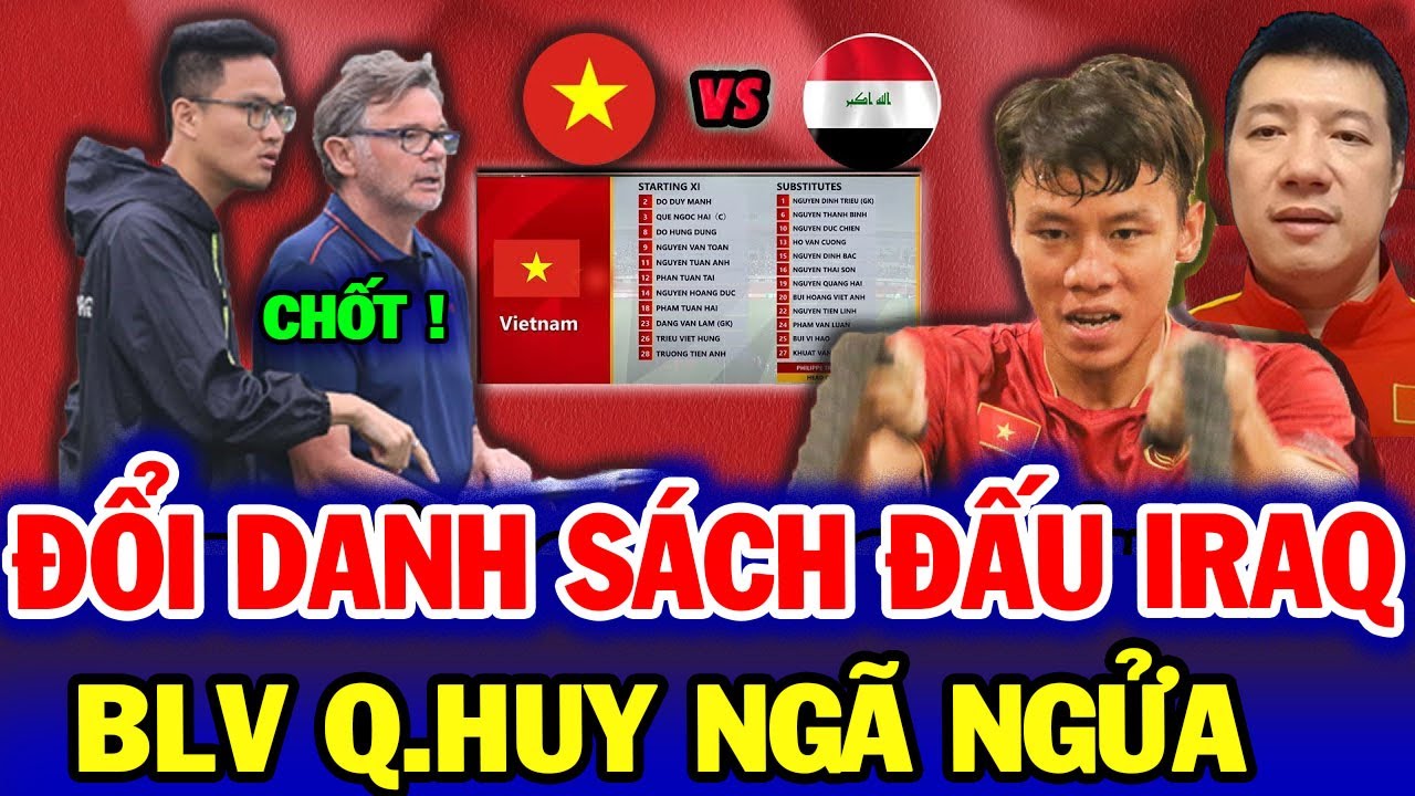 Troussier Chốt Sớm Đội Hình Lạ Lùng Đấu Iraq, Thay Đổi Toàn Bộ! Công Bố Khiến Tất Cả Ngã Ngửa