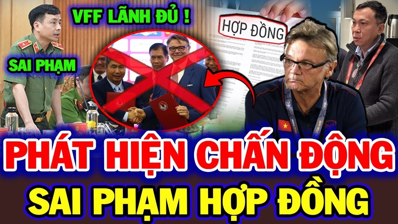 Phát Hiện Loạt Bất Thường Trong Hợp Đồng Của Ông Troussier, Nhm Tức Giận, Bóng Đá Việt Nam Lâm Nguy