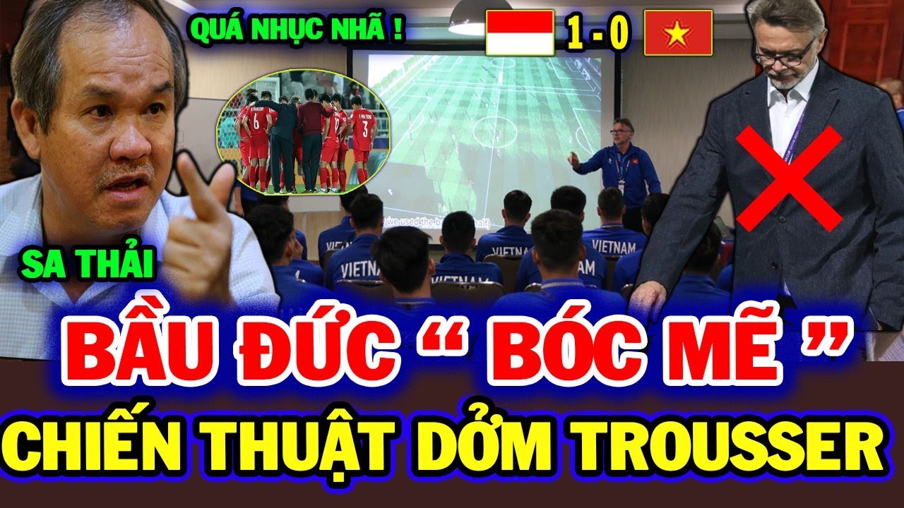 BẦU ĐỨC  BẤT NGỜ ”BÓC MẼ CHIẾN THUẬT BÁNH VẼ “ CỦA HLV TROUSSIER ,NHM UẤT NGHẸN