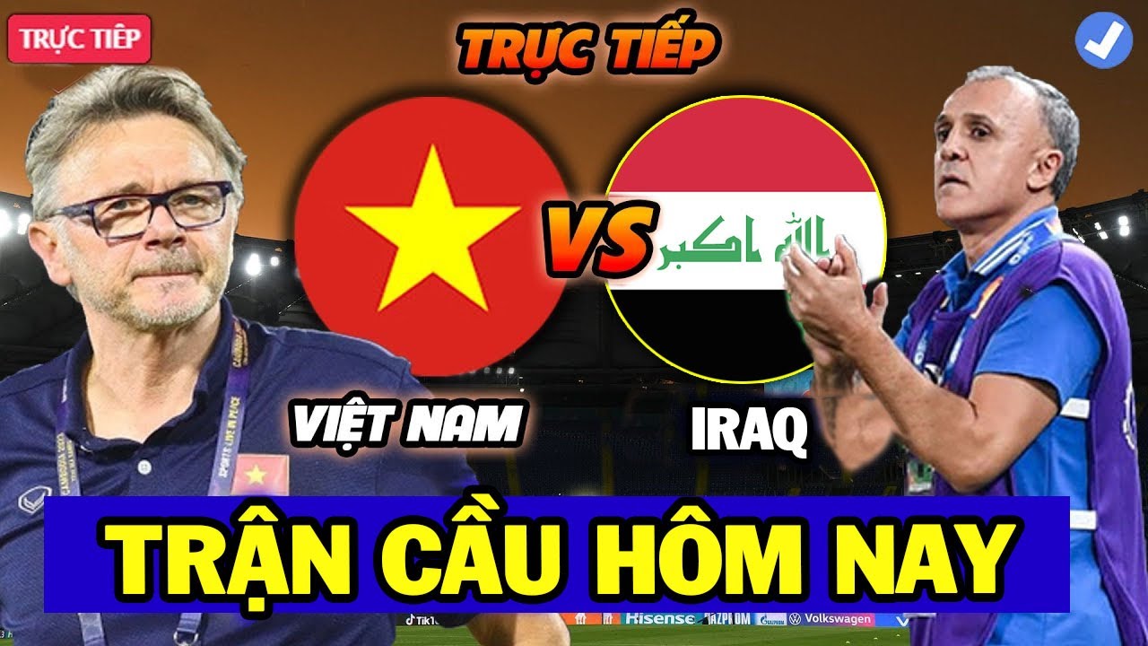 🔴Lịch Trực Tiếp Bóng Đá Hôm Nay 20/11: Việt Nam vs Iraq, Troussier có đội hình mạnh nhất tại Mỹ Đình