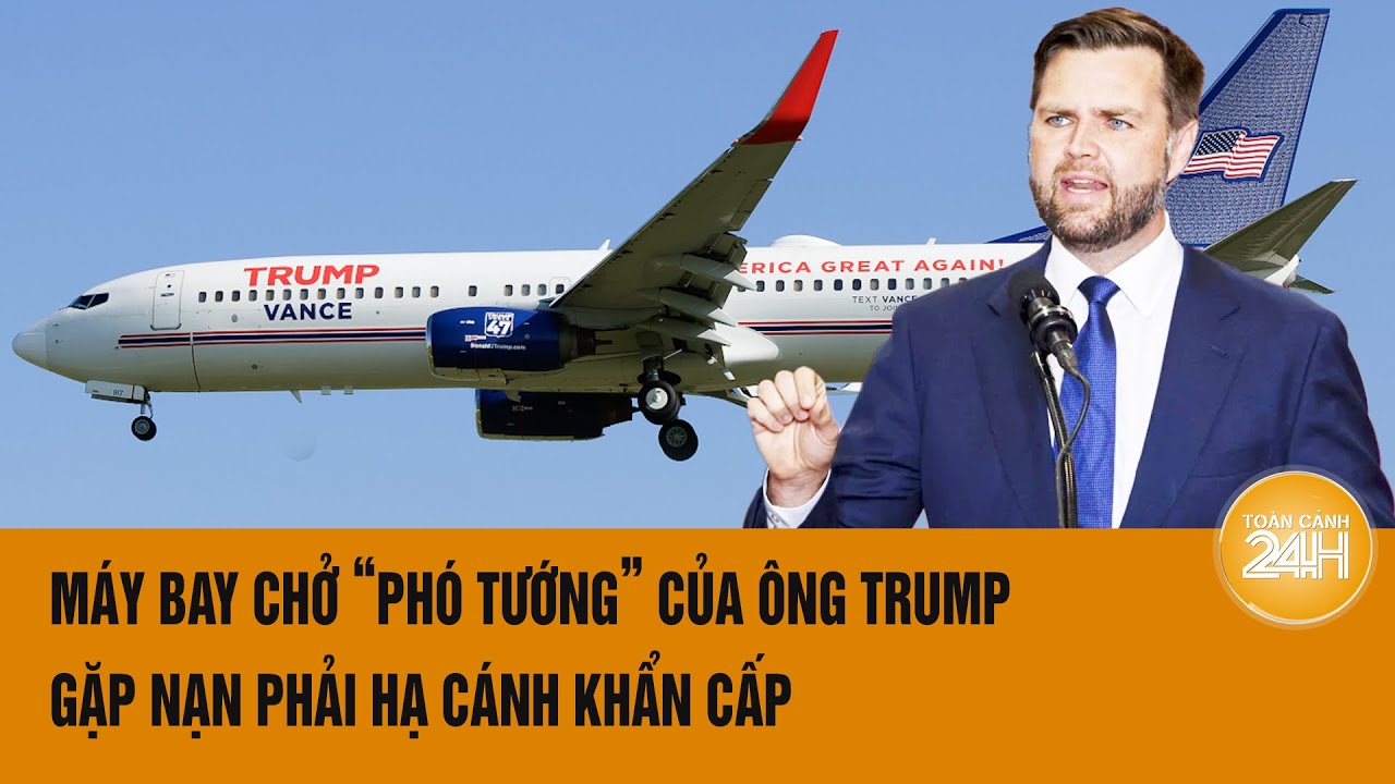 Máy bay chở ‘phó tướng’ của ông Trump gặp nạn phải hạ cánh khẩn cấp