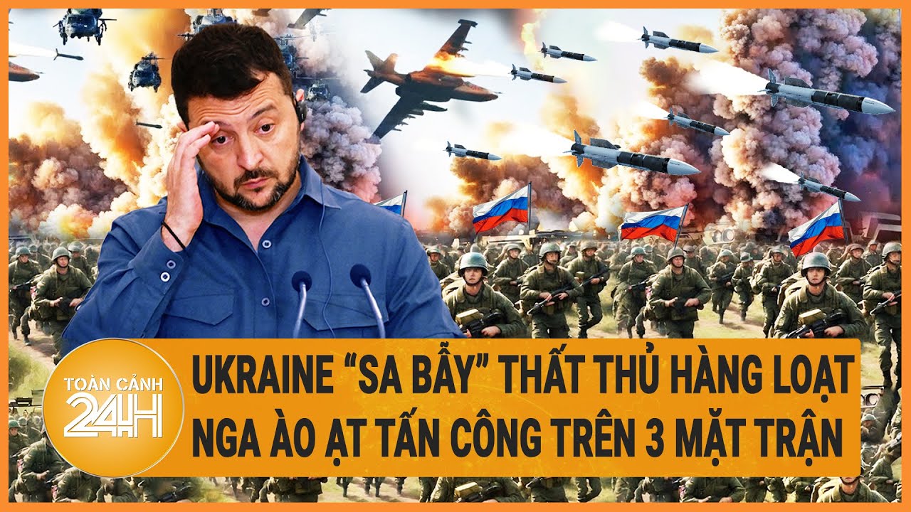 Toàn cảnh thế giới 25/6: Ukraine “sa bẫy” thất thủ hàng loạt, Nga ào ạt tấn công trên 3 mặt trận