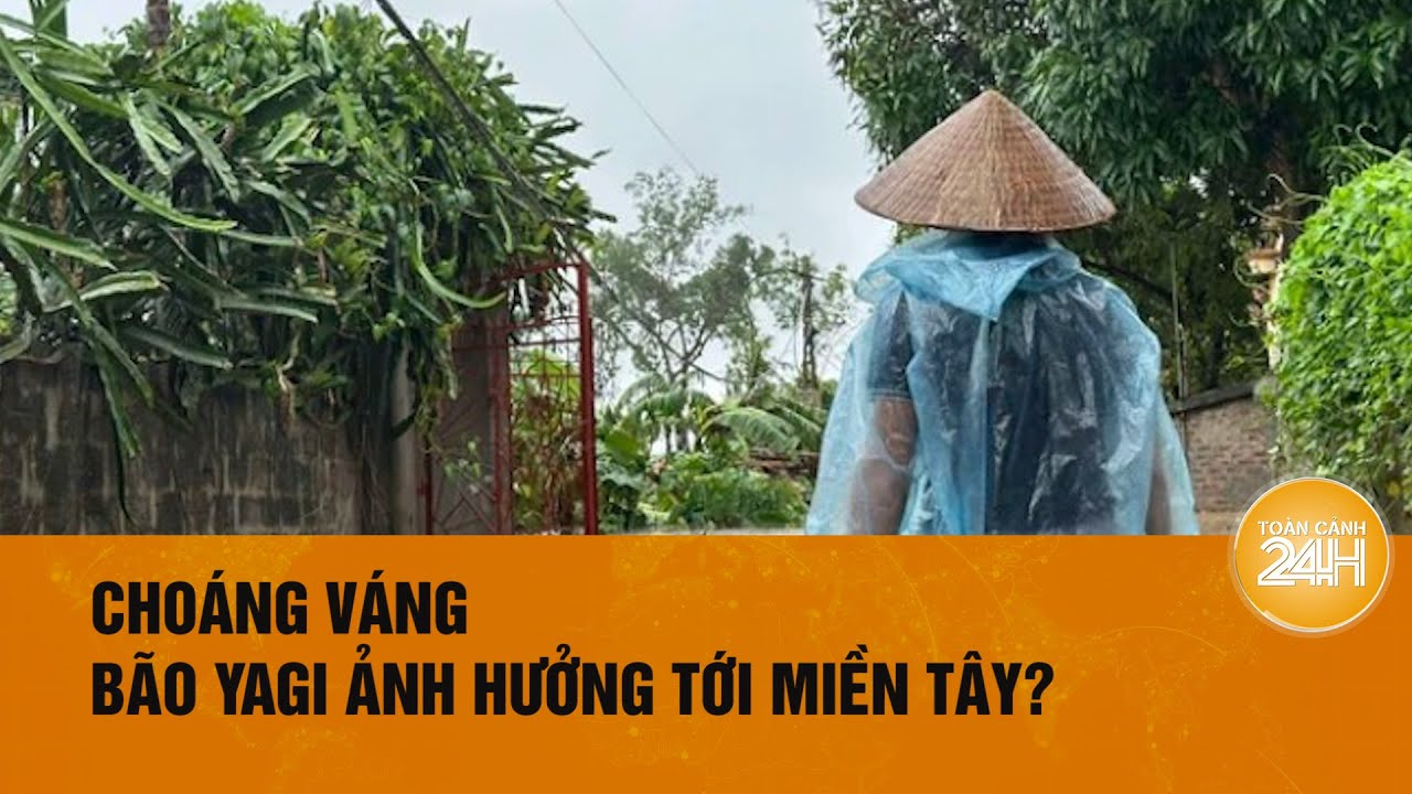 Vì sao bão “quái vật” Yagi sang tuần tới mới ảnh hưởng tới miền Tây nước ta? | Toàn cảnh 24h