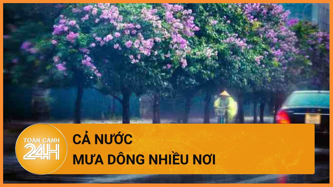 Thời tiết hôm nay 20/05: Mưa dông rải rác trên khắp cả nước | Toàn cảnh 24h