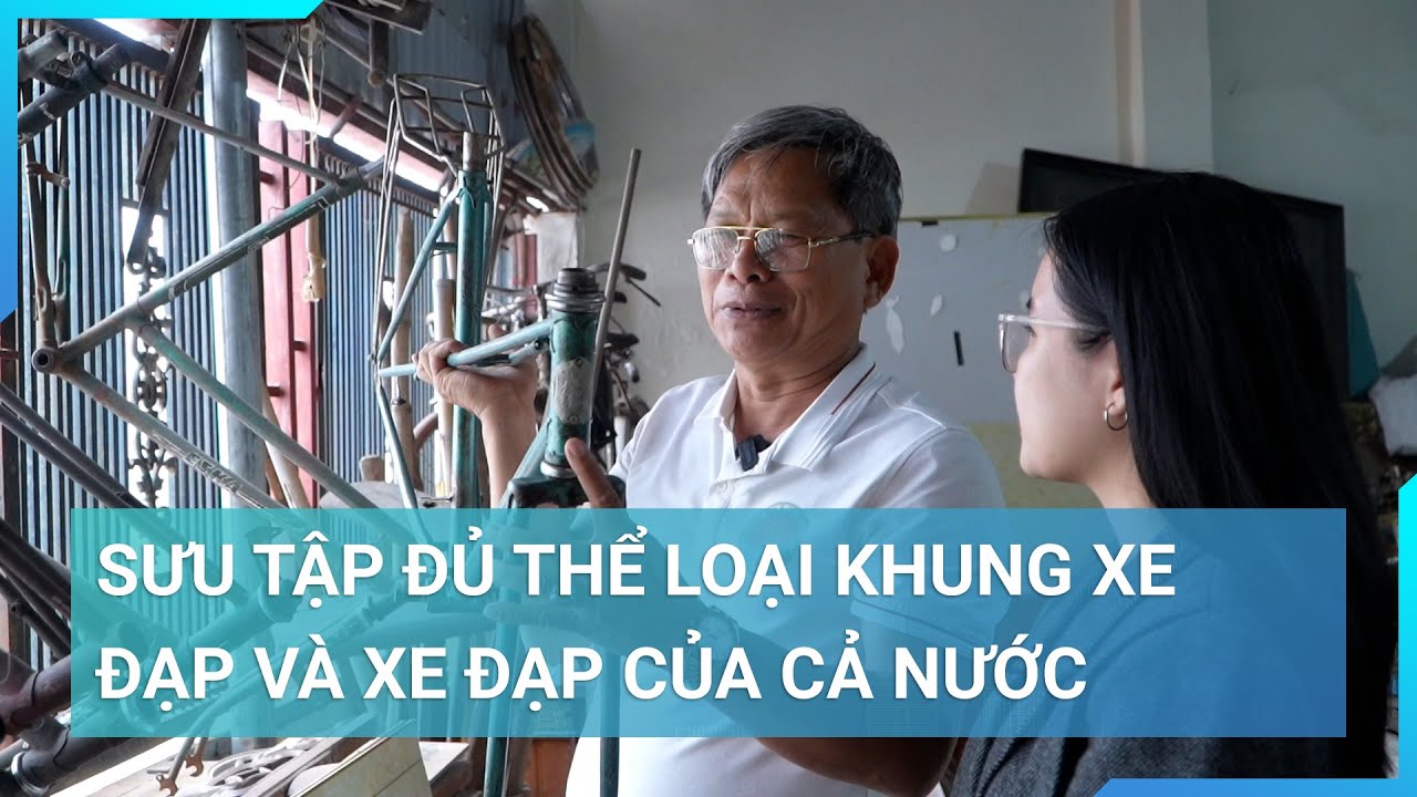 Người đàn ông sở hữu bộ sưu tập xe đạp độc đáo, đặc biệt nhất xứ Thanh | Cuộc sống 24h