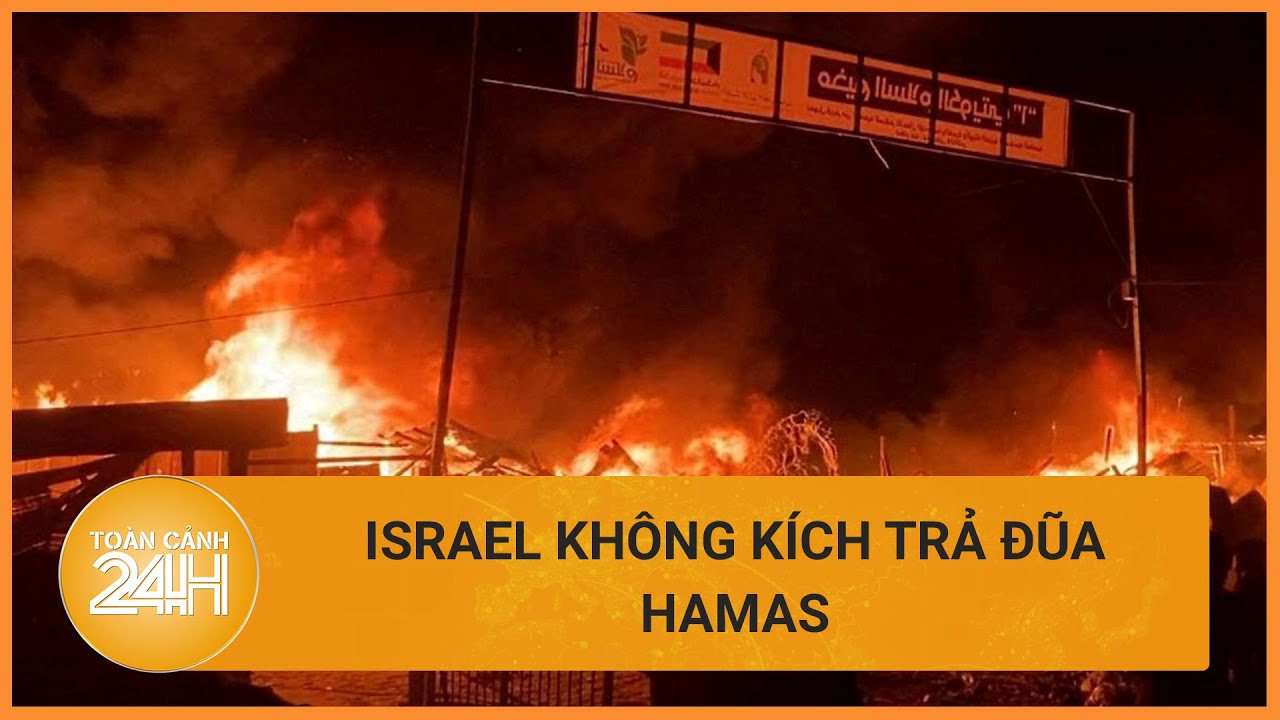 Bị Hamas tấn công, Israel lập tức giáng đòn không kích trả đũa  | Toàn cảnh 24h