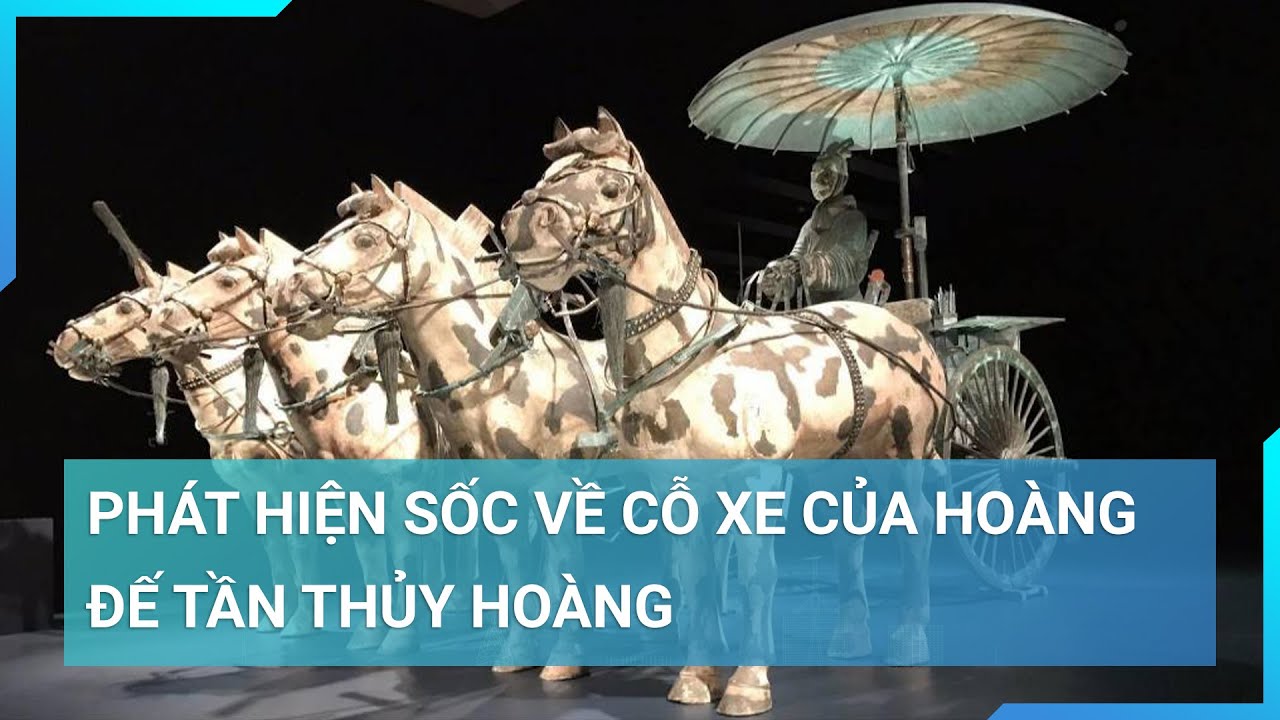 Bí ẩn Hai cỗ xe ngựa bằng đồng lớn nhất trong lăng mộ Tần Thủy Hoàng | Cuộc sống 24h