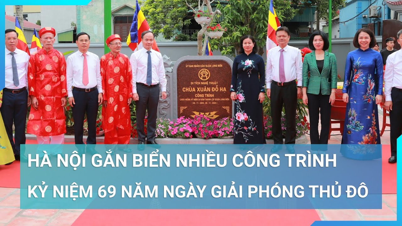 Hà Nội: Gắn biển công viên, Di tích nghệ thuật Chùa đẹp bậc nhất quận Long Biên | Cuộc sống 24h