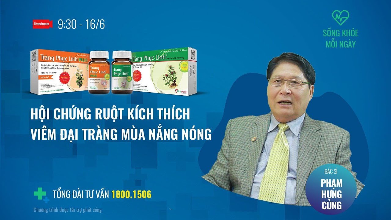 [Sống khoẻ mỗi ngày] Hội chứng ruột kích thích, viêm đại tràng mùa nắng nóng | Tin mới