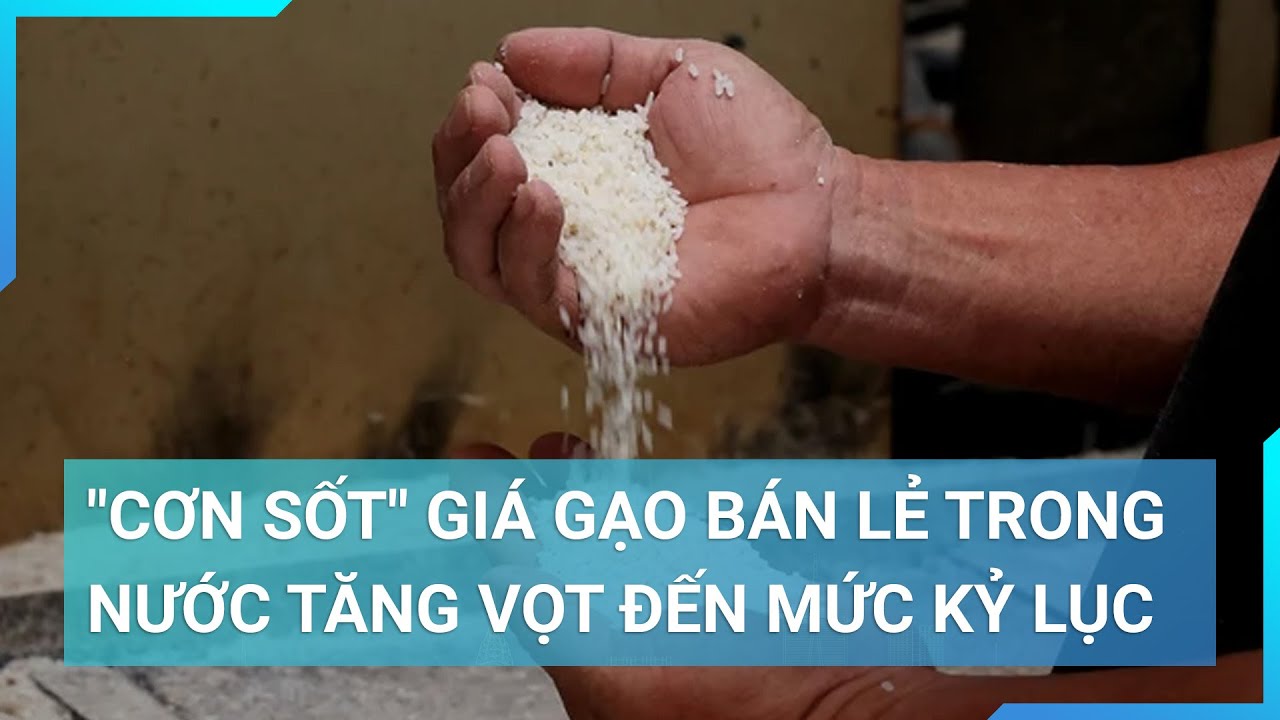 Giá gạo đồng loạt tăng vọt lên mức cao kỷ lục, thị trường gạo Việt Nam lên "cơn sốt" | Cuộc sống 24h