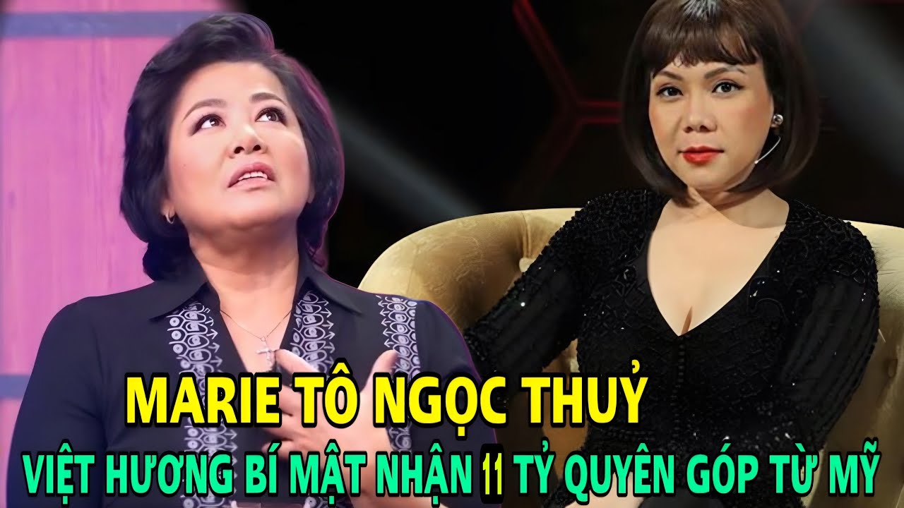 Marie Tô - Bà chủ Thúy Nga Paris lên tiếng trước tin Việt Hương "bí mật nhận 11 Tỷ quyên góp từ Mỹ"