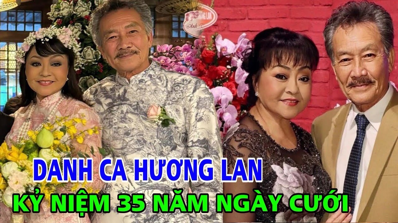 Danh ca Hương Lan kỷ niệm 35 năm ngày cưới với chồng U80