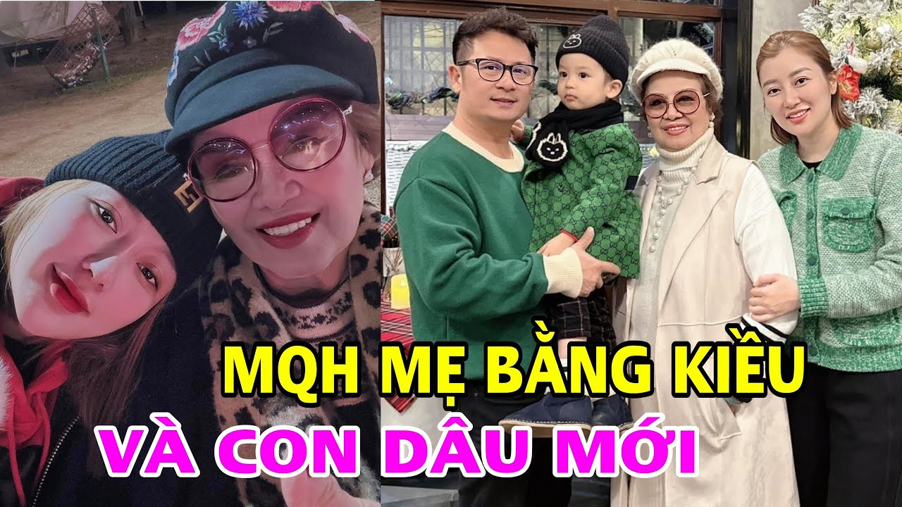 Bằng Kiều khoe ảnh đón Giáng sinh bên gia đình, lộ MQH mẹ chông con dâu mới