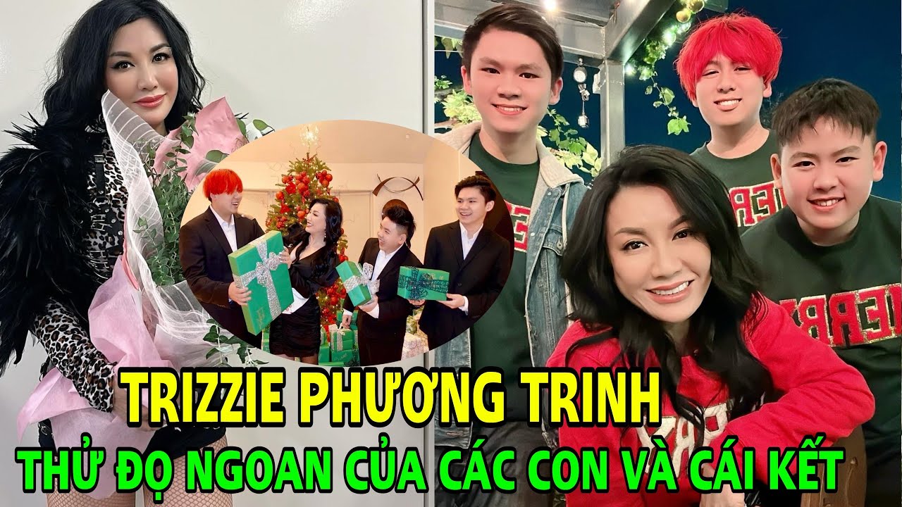 Trizzie Phương Trinh Vợ cũ Bằng Kiều thử "độ ngoan" của các con diễn biến sau đó khiến chị thốt lên