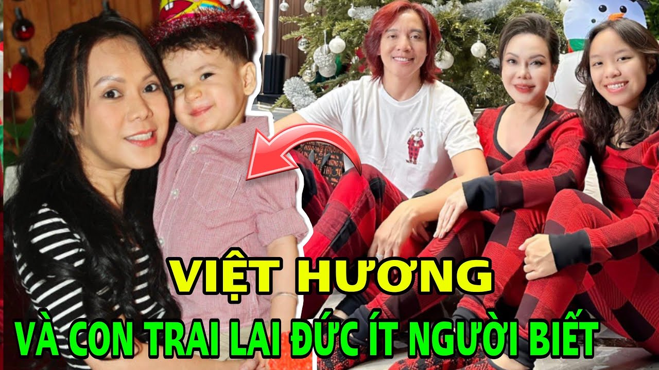 Ngoài con gái với chồng Việt, Việt Hương còn một con trai lai Đức ít người biết,cách dạycug đặc biệt