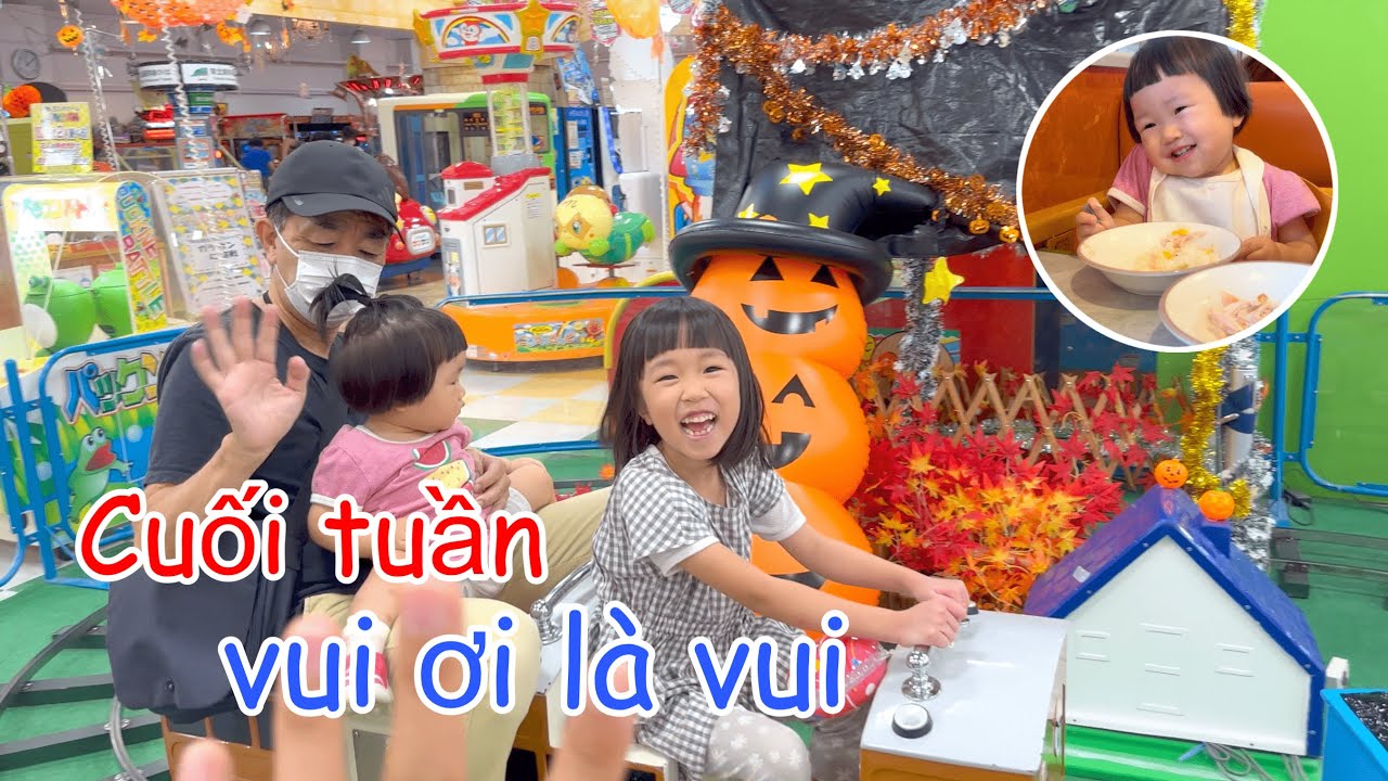 Được nghỉ làm Tô Sằng dẫn An Na đi siêu thị vui chơi và ăn món yêu thích.