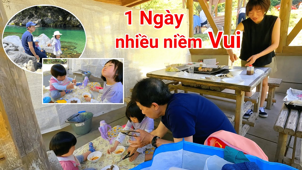 Cả nhà rủ nhau đi chơi quên hết những chuyện không vui, 1 ngày nhiều niềm vui