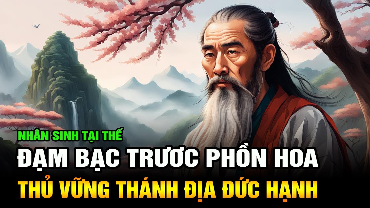 Nhân sinh tại thế: Đạm bạc trước phồn hoa thủ vững thánh địa đức hạnh giữa hồng trần cuồn cuộn