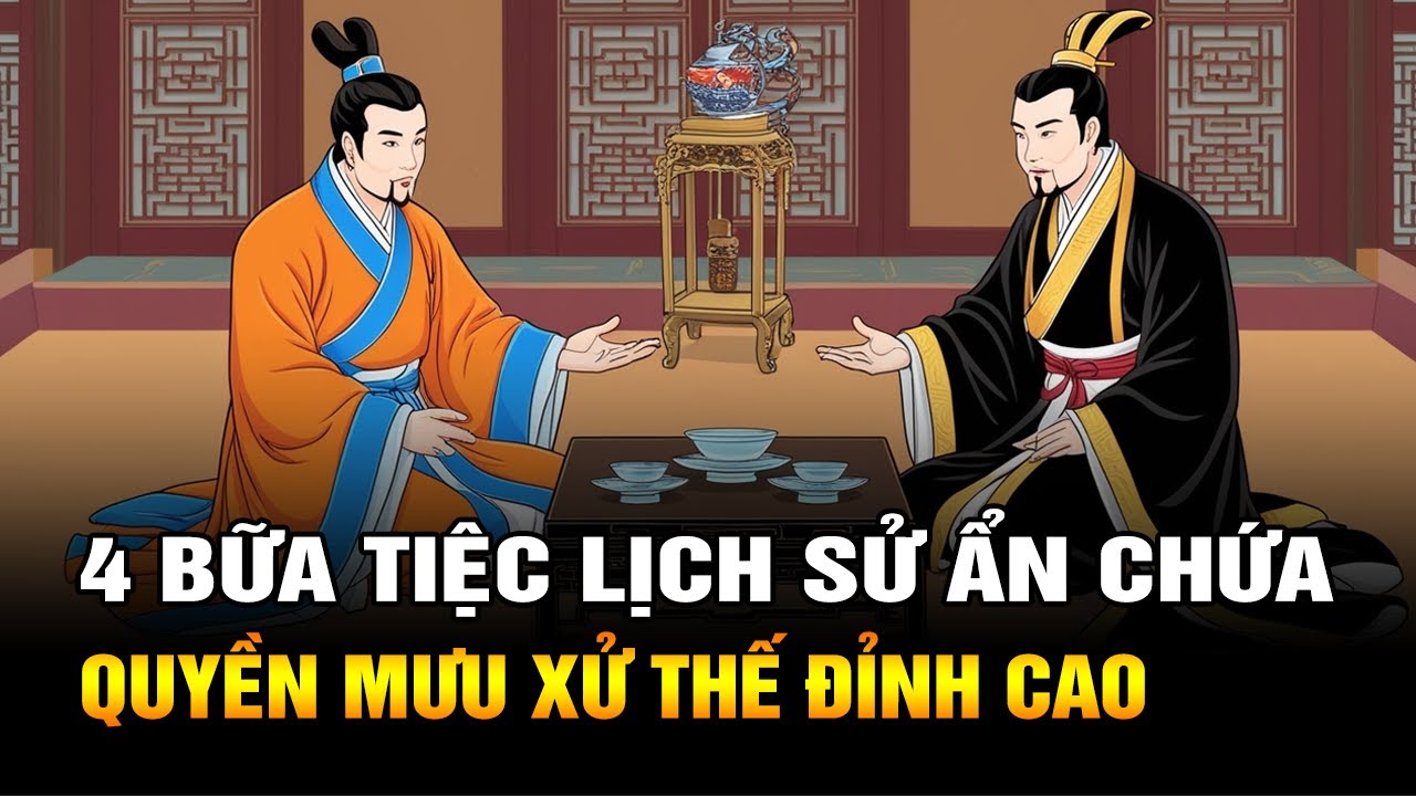 4 Bữa Tiệc Ẩn Chứa Quyền Mưu Xử Thế Đỉnh Cao Trong Lịch Sử Trung Quốc Cổ Đại