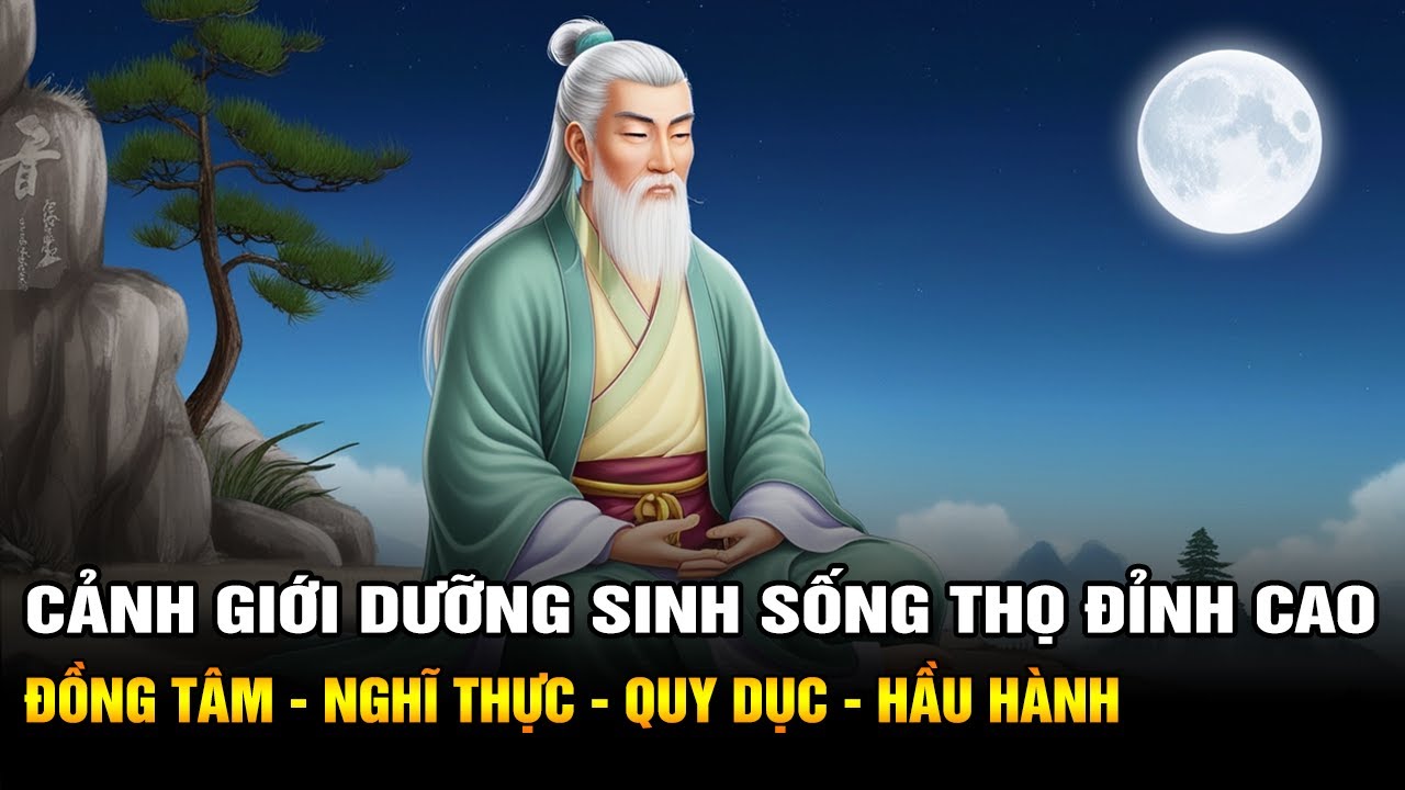 Cảnh giới dưỡng sinh sống thọ đỉnh cao: Tâm trẻ thơ, ăn như kiến, ham muốn như rùa, vận động như khỉ