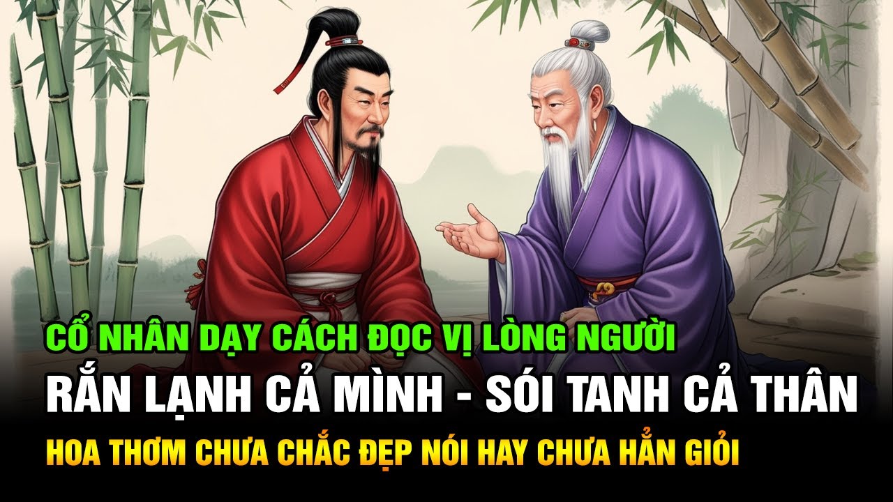 Cổ Nhân Dạy: Rắn Lạnh Mình, Sói Tanh Thân | Hoa Thơm Chưa Chắc Đẹp, Nói Hay Chưa Hẳn Giỏi Giang