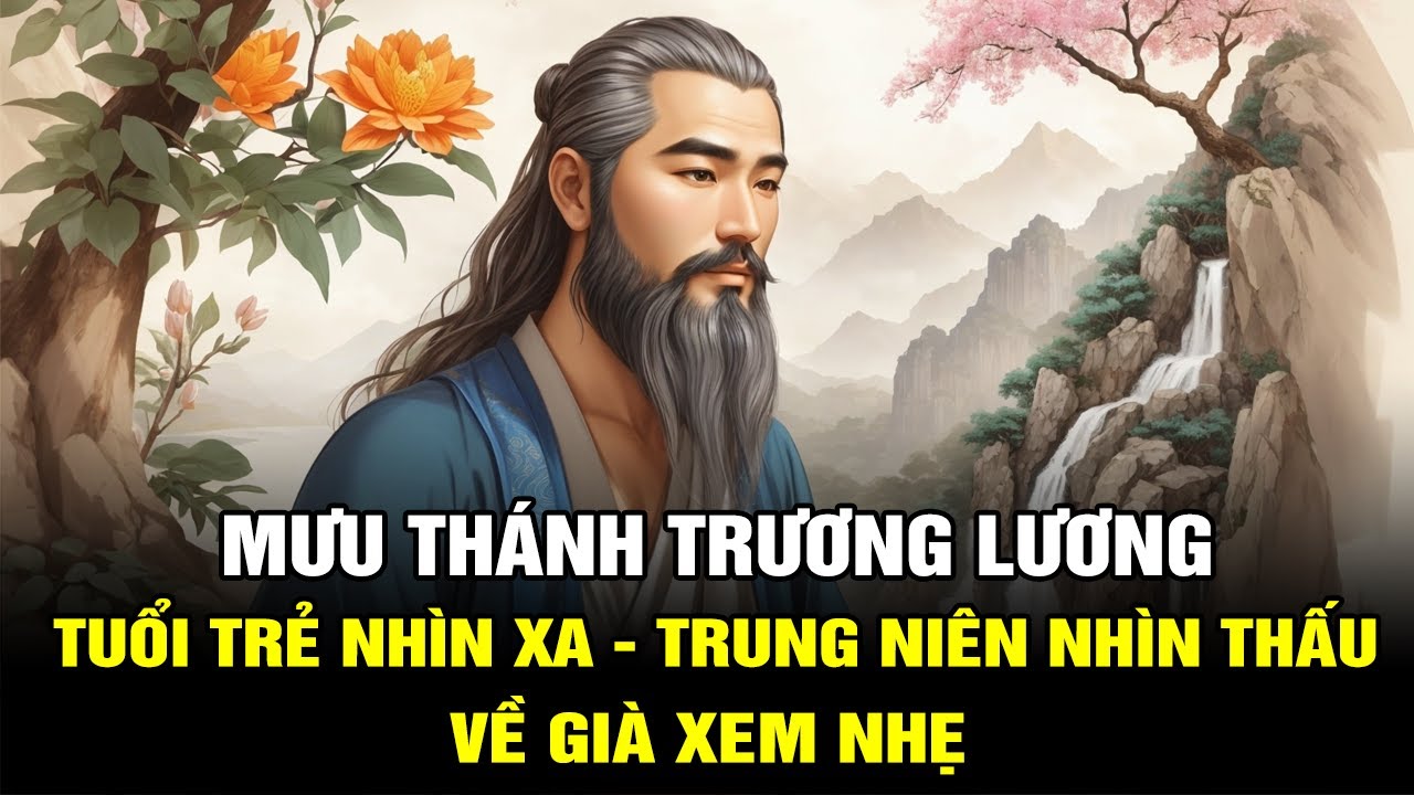 Cảnh giới sống Mưu Thánh TRƯƠNG LƯƠNG: Tuổi Trẻ Nhìn Xa – Trung Niên Nhìn Thấu – Về Già Xem Nhẹ