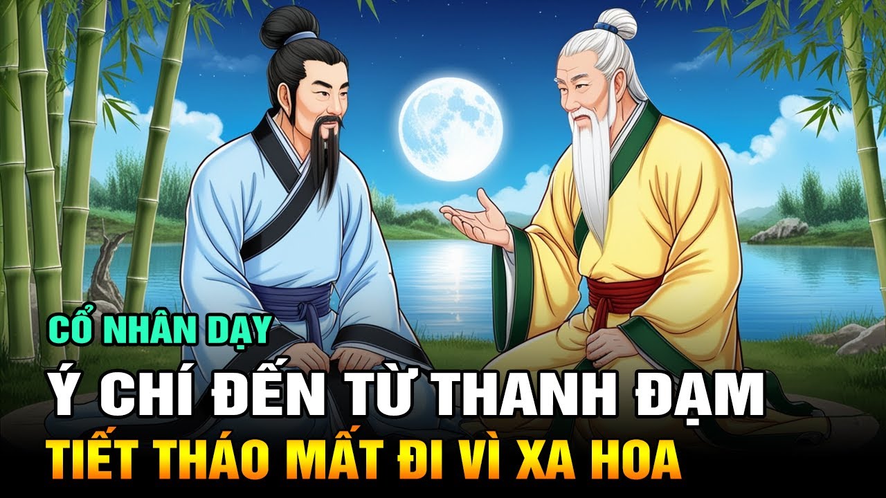 Cổ nhân dạy: Ý Chí Đến Từ Thanh Đạm - Tiết Tháo Mất Vì Xa Hoa