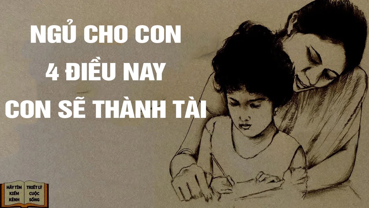 Trước Khi Ngủ Cho Trẻ 4 Điều Này CON SẼ CỰC THÔNG MINH