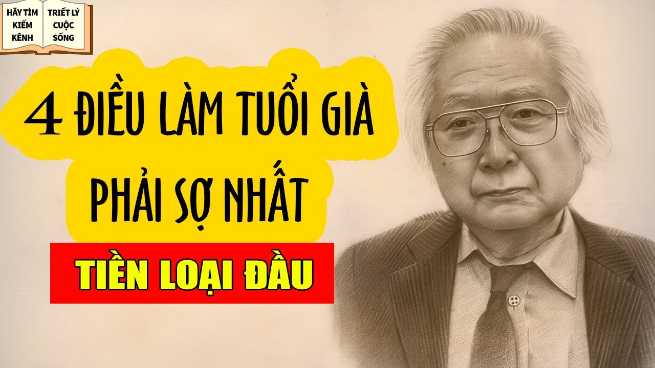 4 Điều Làm Tuổi Già Phải Sợ Nhất (TIỀN LOẠI ĐẦU) - Triết Lý Cuộc Sống