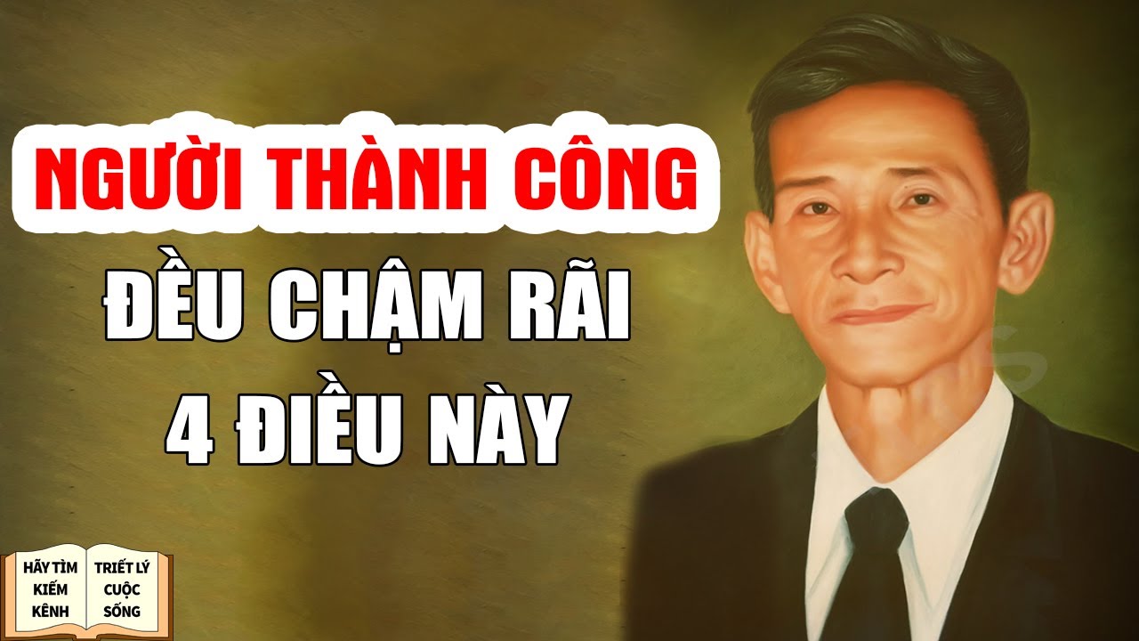 Người Thành Công và May Mắn đều rất CHẬM 4 điều này