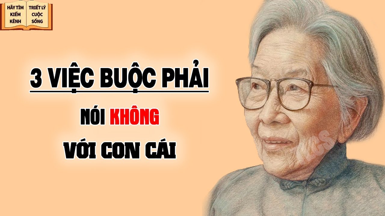 3 việc buộc phải nói không với CON CÁI