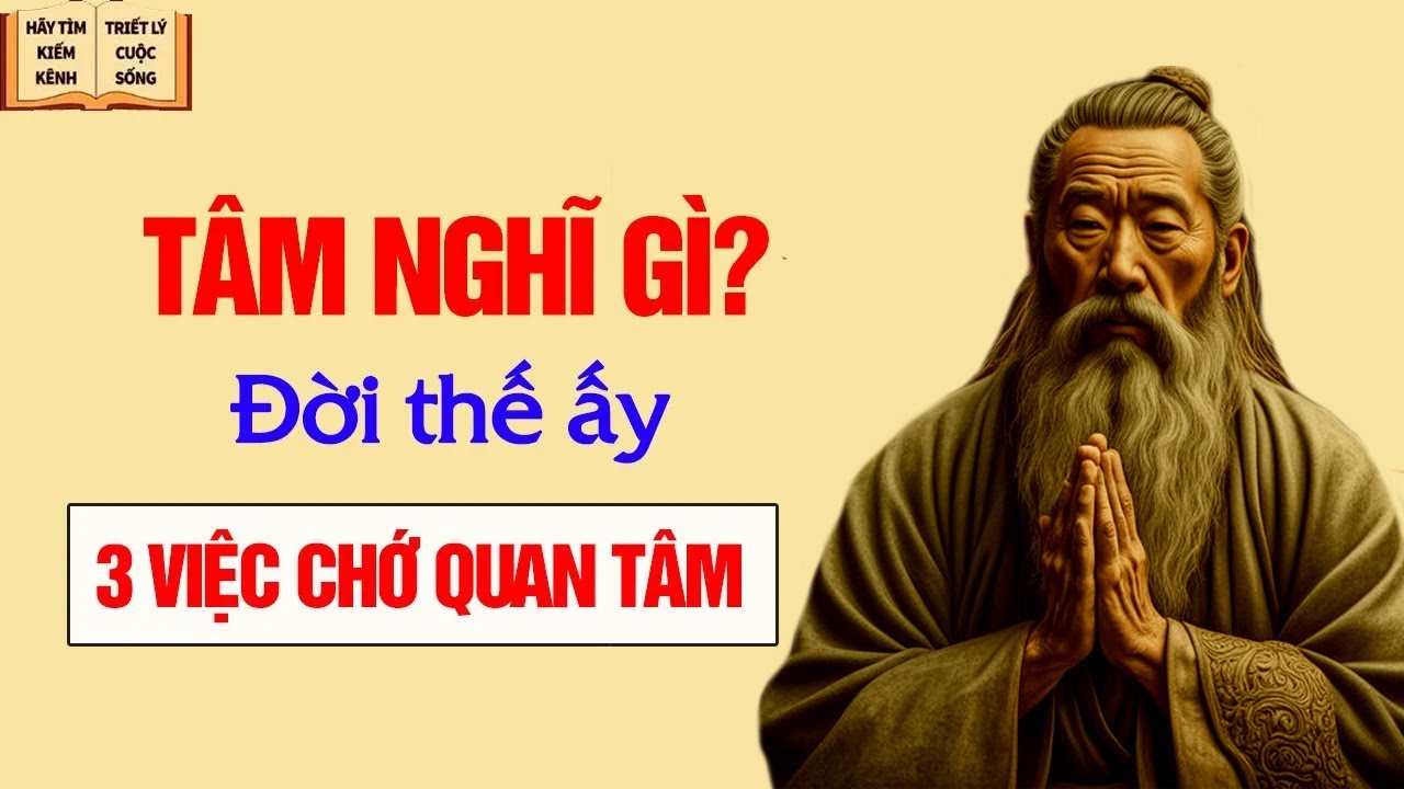 Tâm nghĩ gì Đời thế ấy, 3 việc Tuổi Già Chớ Quan Tâm