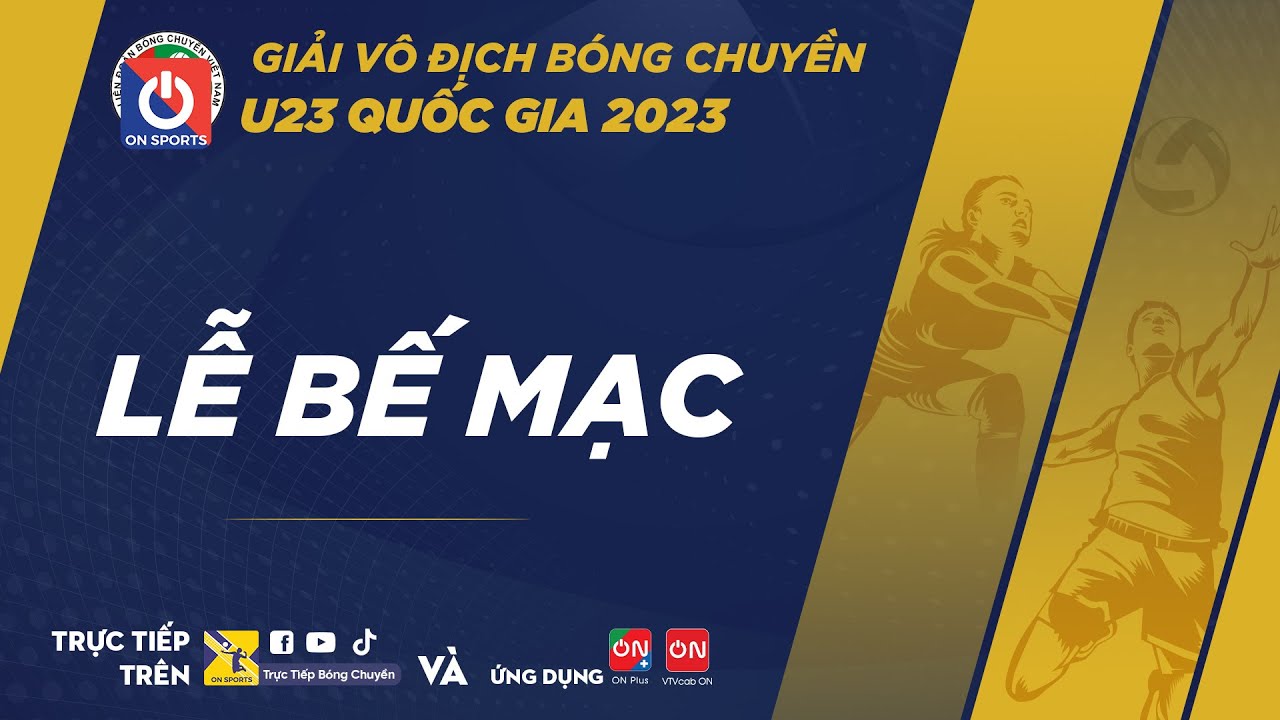 Lễ bế mạc giải vô địch bóng chuyền U23 QG 2023