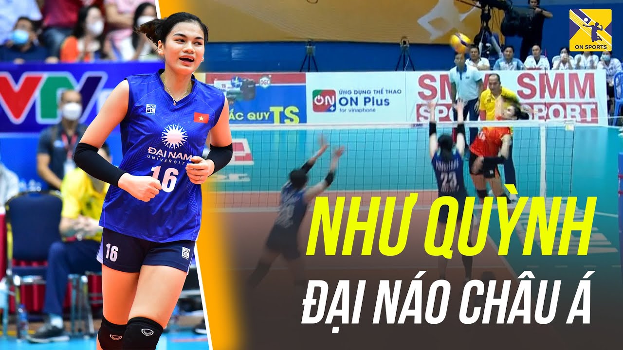 "OANH TẠC CƠ" Vi Thị Như Quỳnh và những cú đập uy lực khiến đối thủ bất lực thủ không nổi