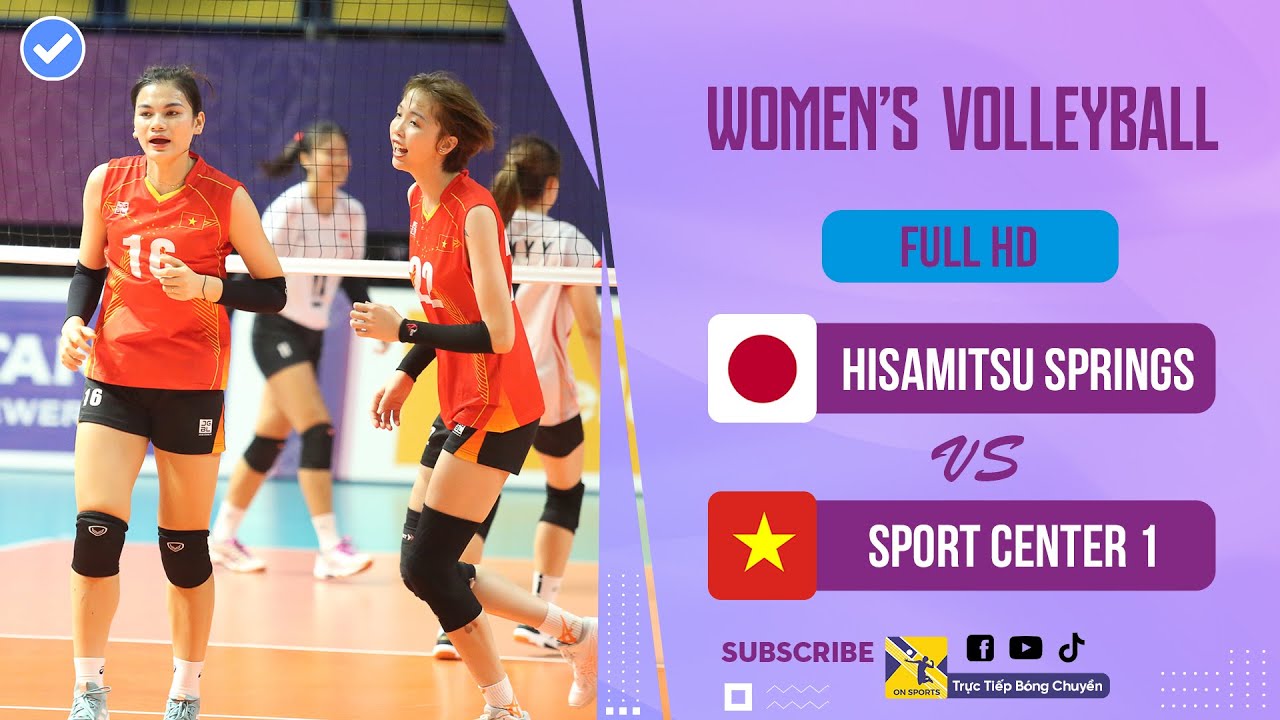 Full HD | Hisamitsu Springs vs Sport Center 1 | Giải bóng chuyền Vô địch các CLB nữ 2023