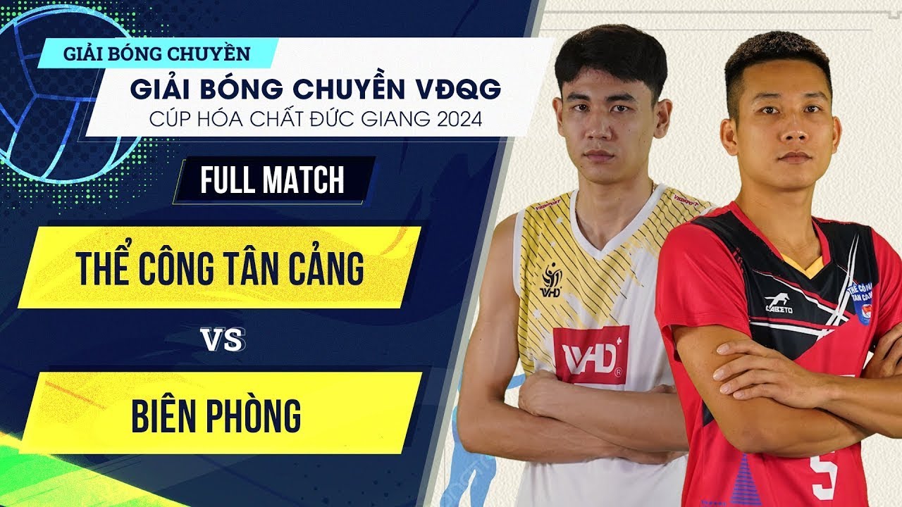 🔴Biên Phòng vs Thể Công Tân Cảng | Giải bóng chuyền VĐQG cúp HCĐG 2023