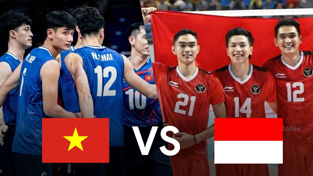 Việt Nam vs Indonesia | Siêu đại chiến bóng chuyền Đông Nam Á, dàn sao Việt đối đầu Farhan Halim